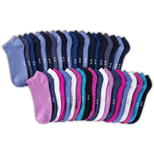 Sneakersocken 20 Paar