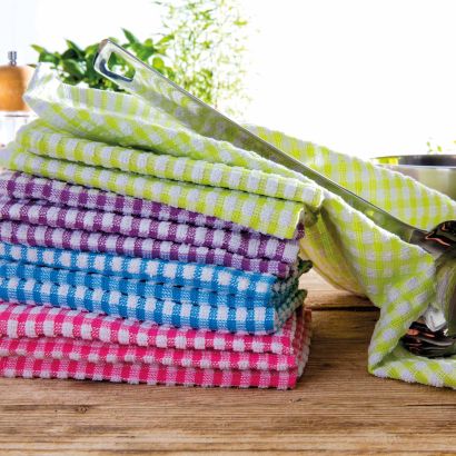 Lavettes en coton, 3 pcs