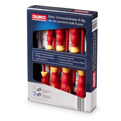 Jeu de tournevis, 8 pcs