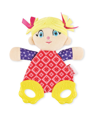 6-18 Months Orange Soother & Clip