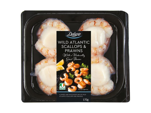 Fresh Scallops & Prawns