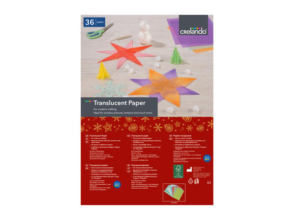 Crelando Christmas Craft Paper / Card Assortment