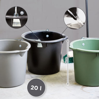 Seau professionnel, 20 l
