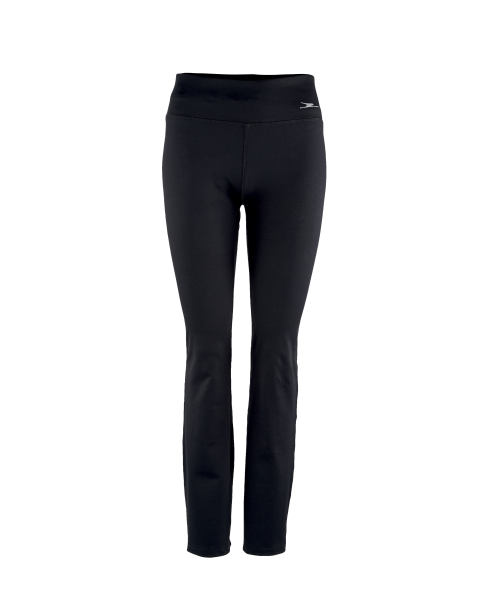 Black Straight-Leg Trousers