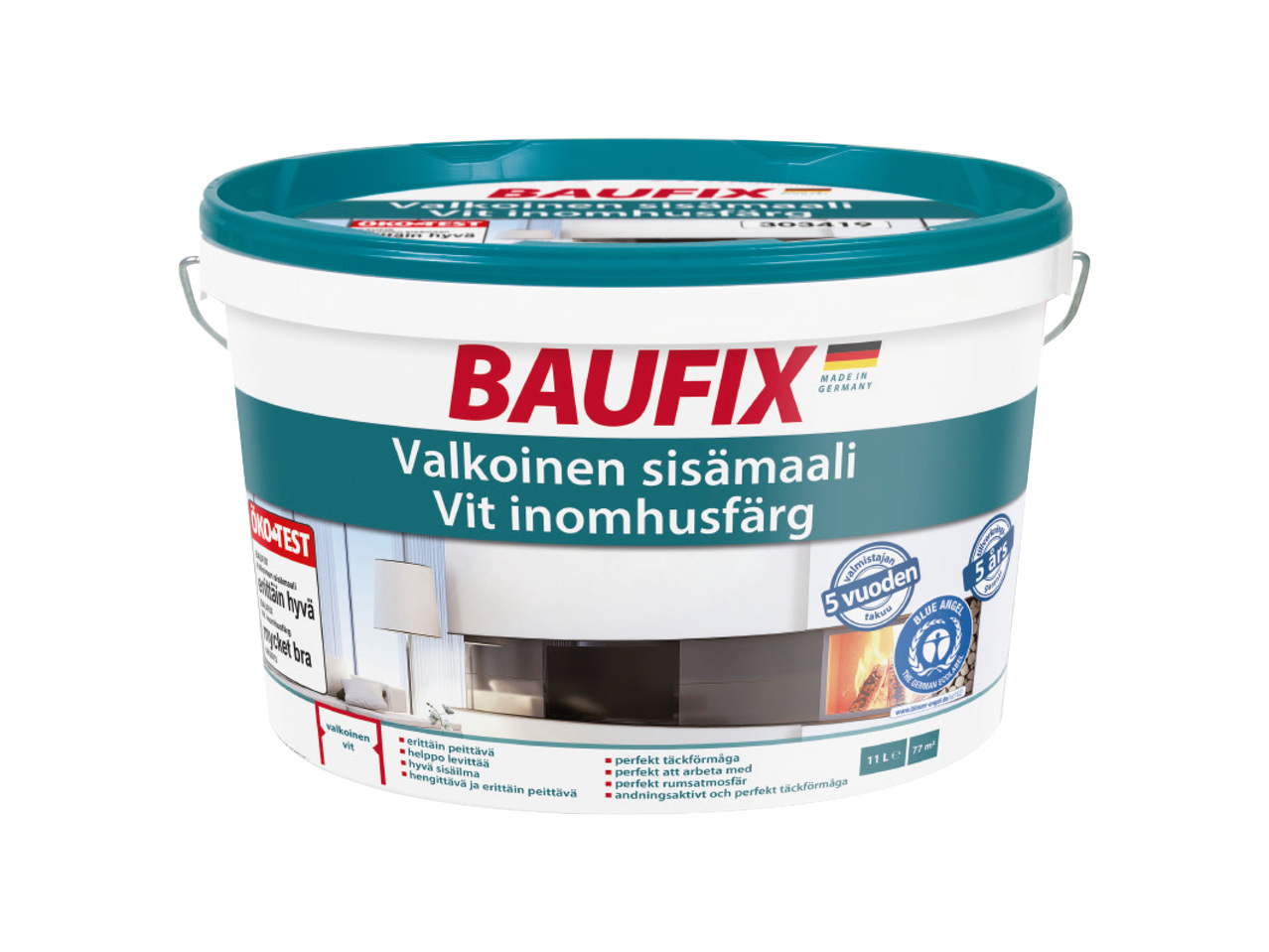 Vit inomhusfärg 11L1