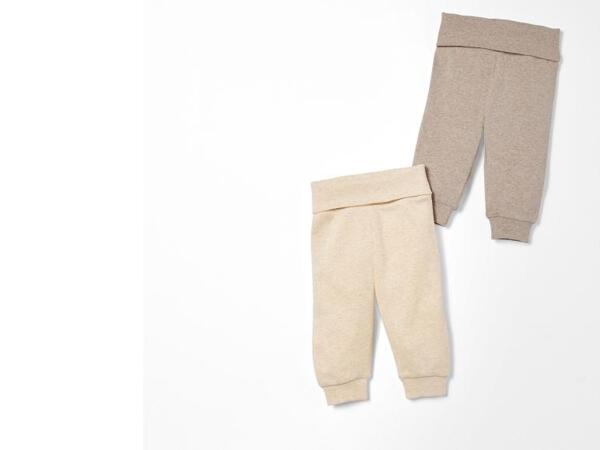 Chlapecké kalhoty "Jogger" s BIO bavlnou, 2 kusy