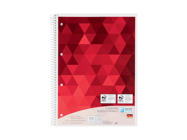 Spiral Notebook A4