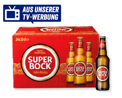 SUPER BOCK Bier