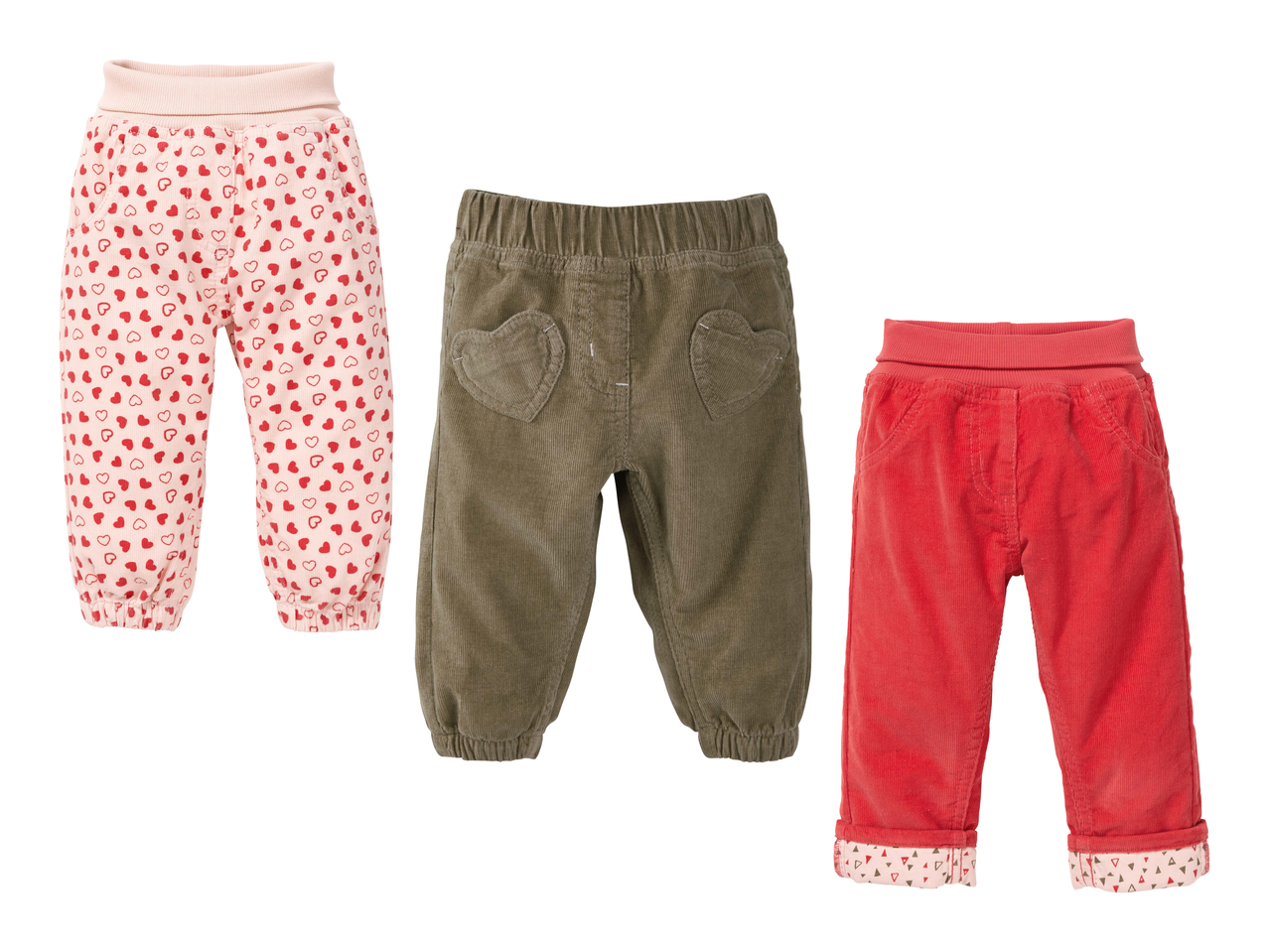 Pantalon en velours pour bébé1