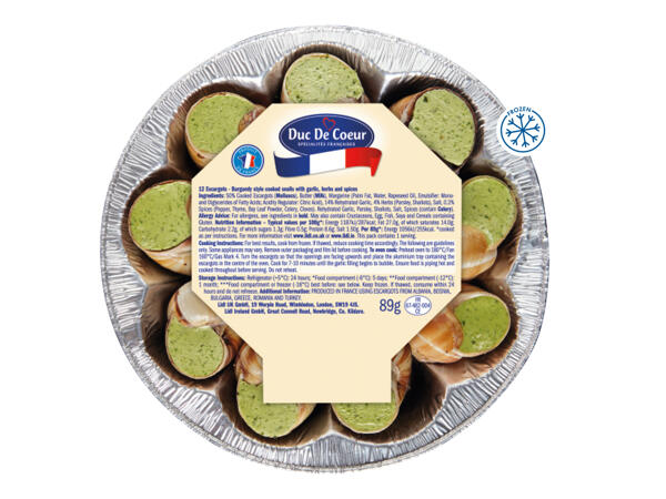 Duc De Coeur Burgundy-Style Snails