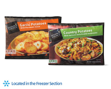 Season's Choice Garlic Potatoes or Country Potatoes