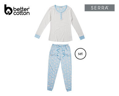 Women's Waffle PJ Set