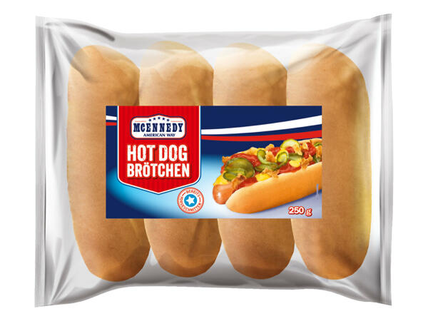 Hot Dog-Brötchen 4er