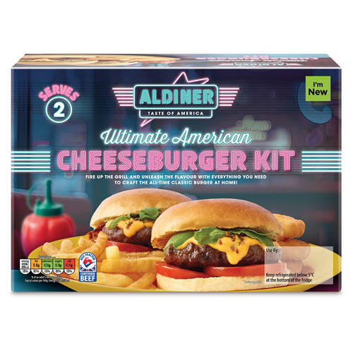 The Ultimate American Cheese Burger Kit
