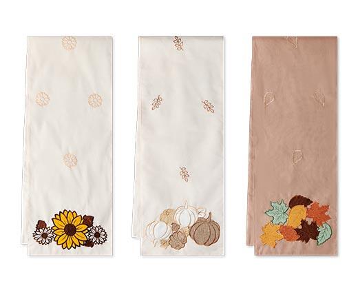 Huntington Home Table Runner or 4 Pack Placemat Set