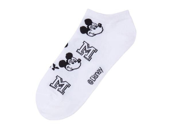 Disney Kids' Mickey Mouse Trainer Socks - 3 Pairs