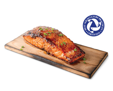 Sea Queen Cedar Plank Salmon