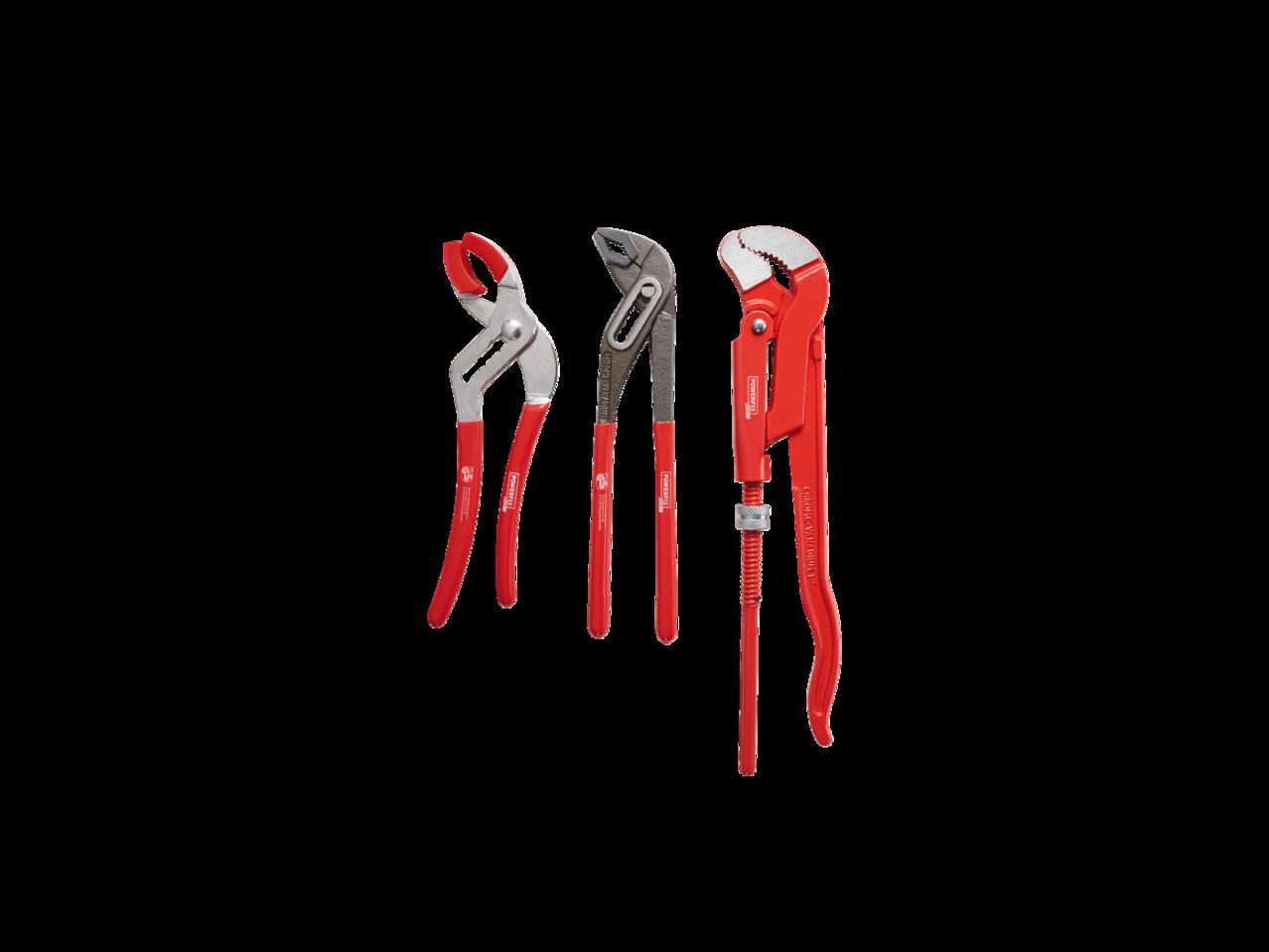 POWERFIX Pipe Wrench Set