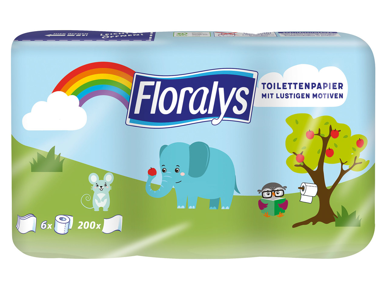 FLORALYS Toilettenpapier