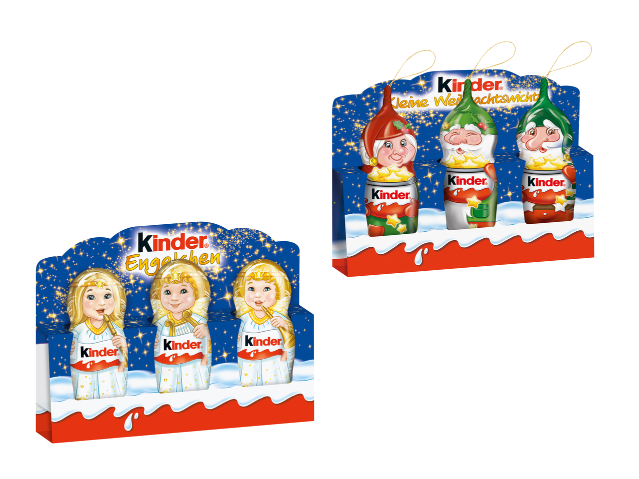 Chocolat Kinder ange/ lutin