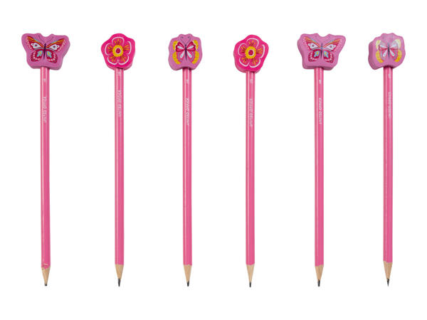 United Office Eraser-Tip Pencils