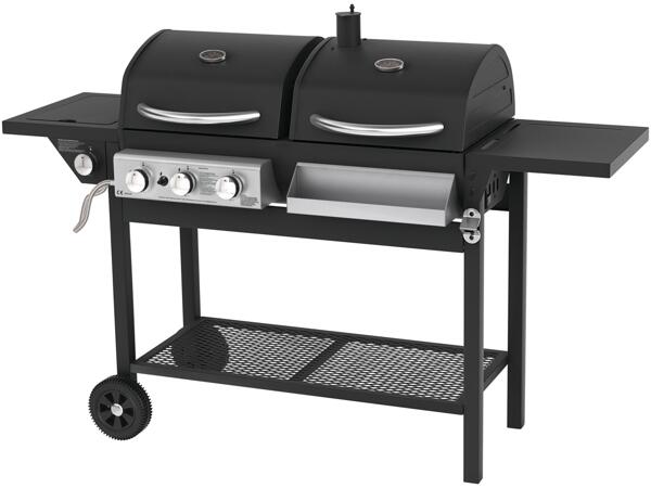 Gas Charcoal Combo Grill