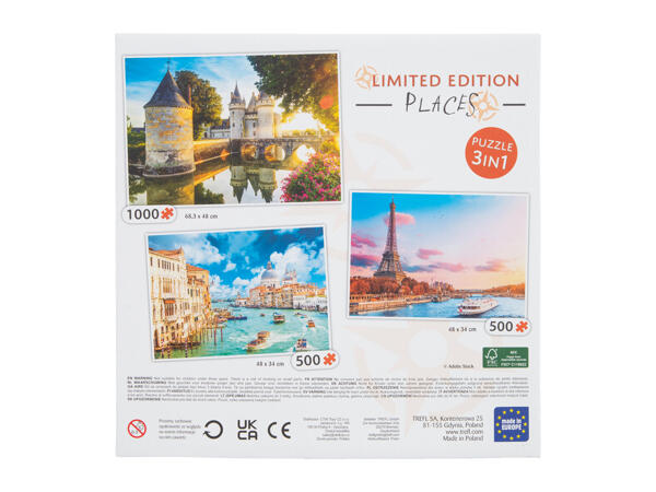 Trefl 3-in-1 Puzzle