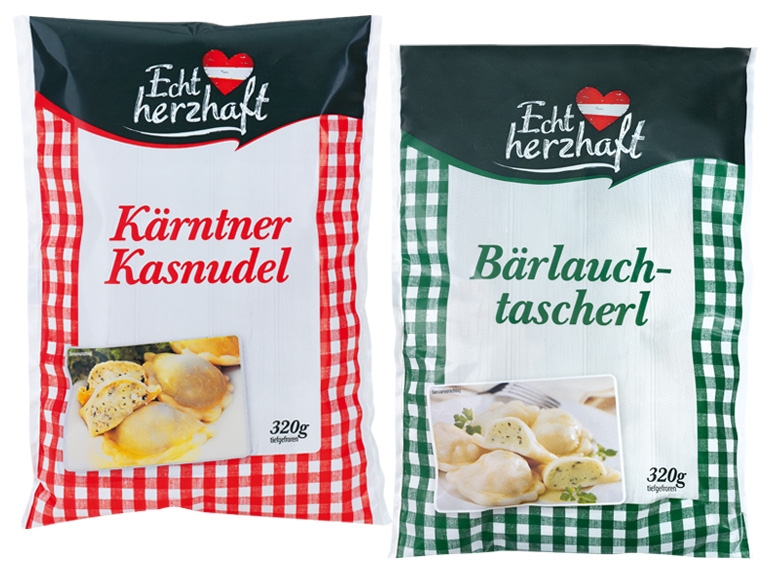 ECHT HERZHAFT Kärntner Kasnudel oder Bärlauchtascherl