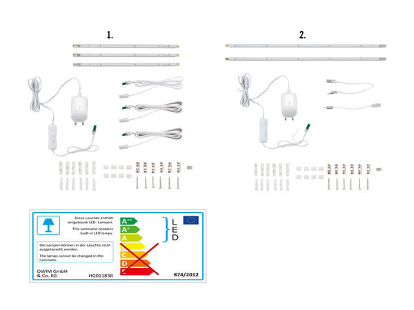 Barres lumineuses à LED