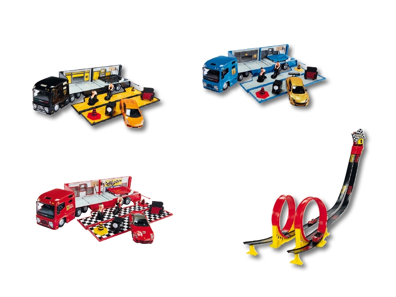 Camion avec auto/set de looping