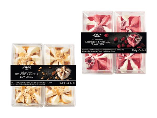 Cubes de crème glacée