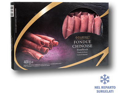 Fondue chinoise di bisonte