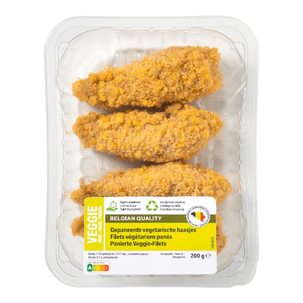 Panierte vegetarische Filets