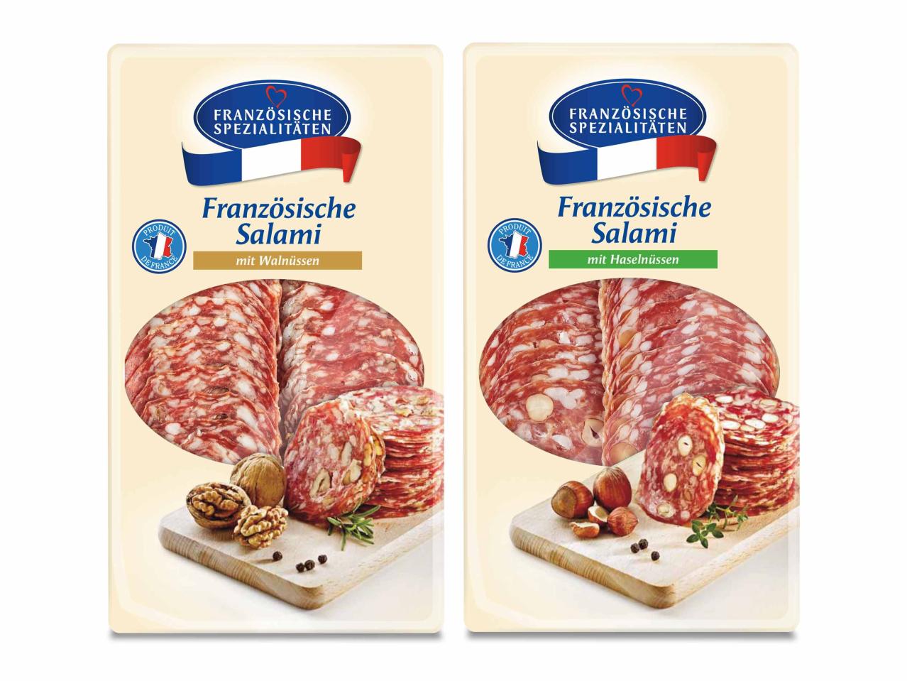 Salami en tranches