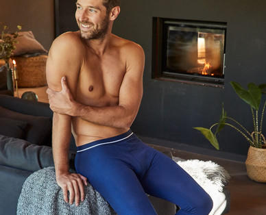 ROYAL CLASS CASUAL Herren-Unterhose, Baumwolle (Bio), Doppelpkg.