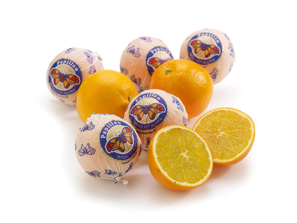 Oranges de table Papillon en vrac
