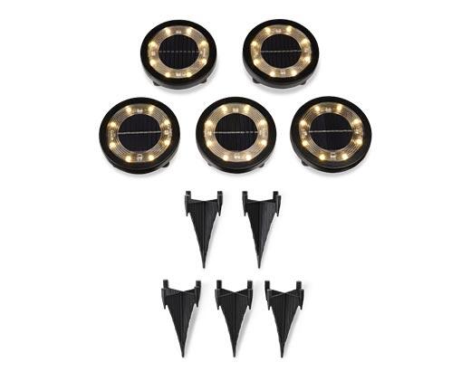 Belavi 
 5-Pack Solar Disc Lights