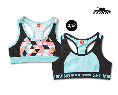 Bralette or Crop 2pk