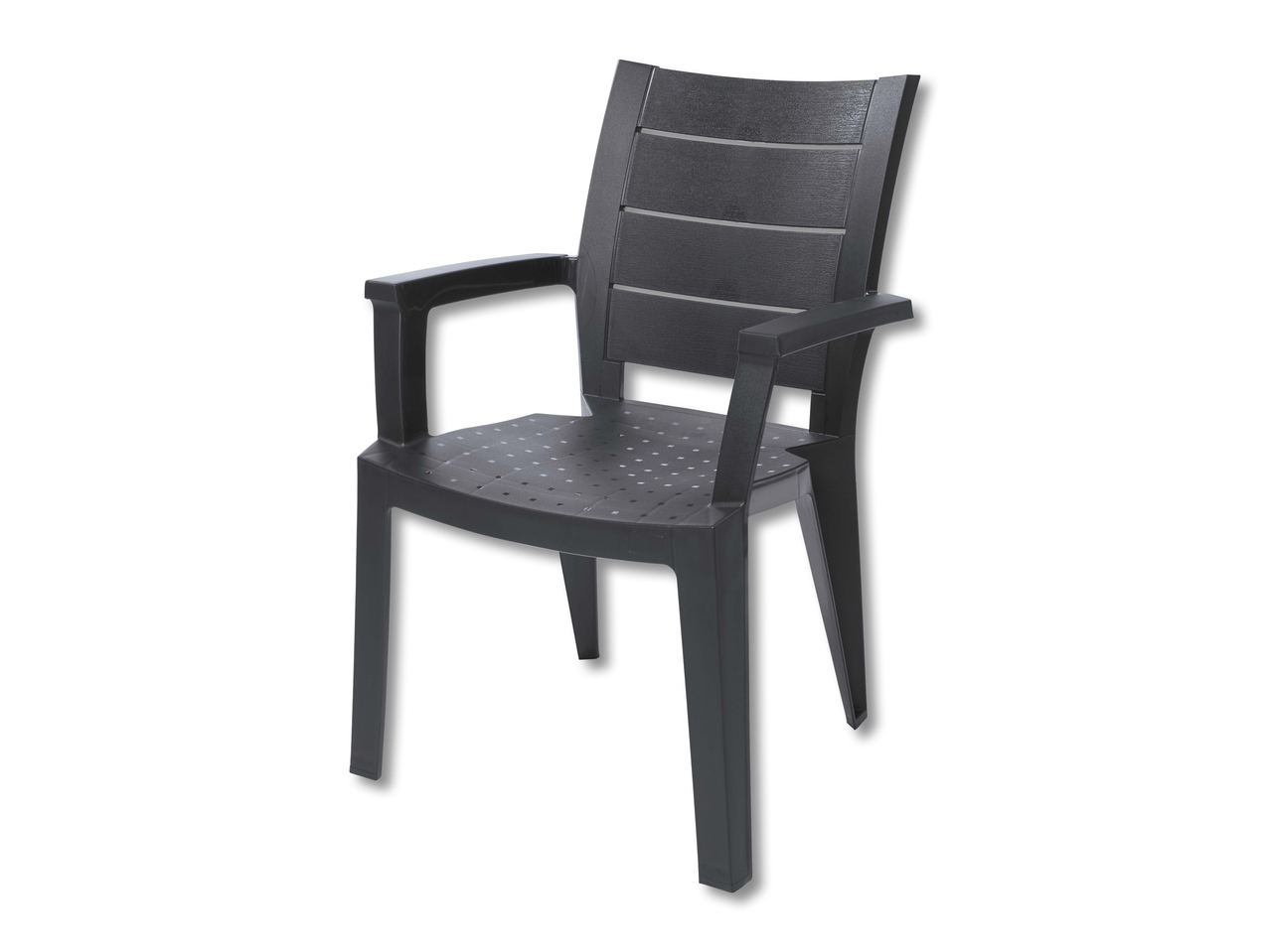 Chaise de jardin empilable