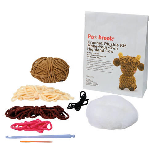 Crochet Plushy Kit - Highland Cow