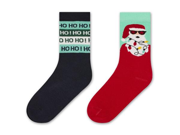 Kleinkinder/​Kinder Thermosocken, 2 Paar