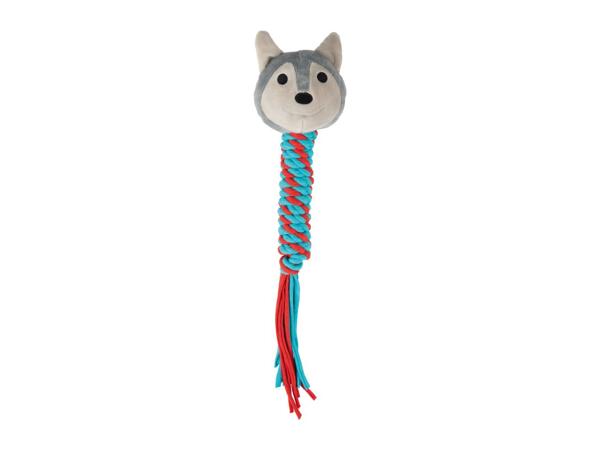 Zoofari Husky Rope Toy With Squeaker