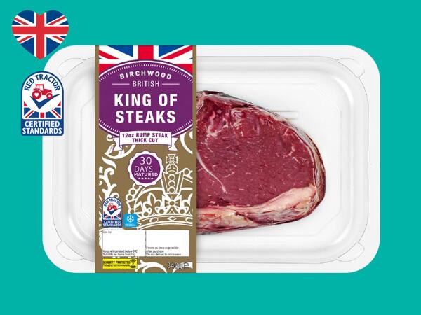 Birchwood British Thick Cut Rump ‘King of Steaks'