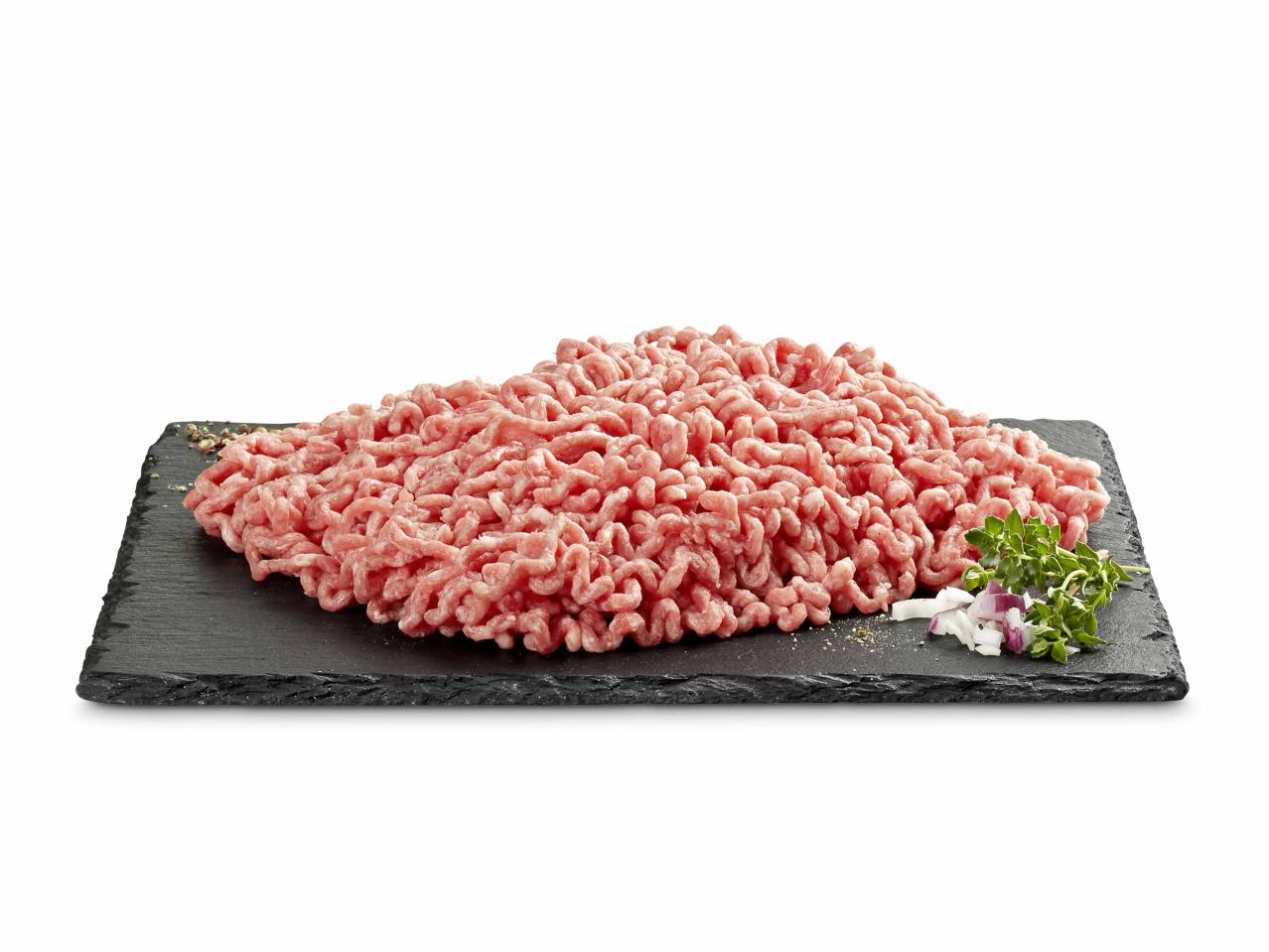 Viande hachée mêlée