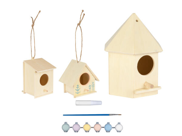 Crelando Mini-fågelholk pysselset