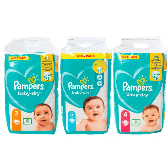 PAMPERS(R) Luiers baby-dry