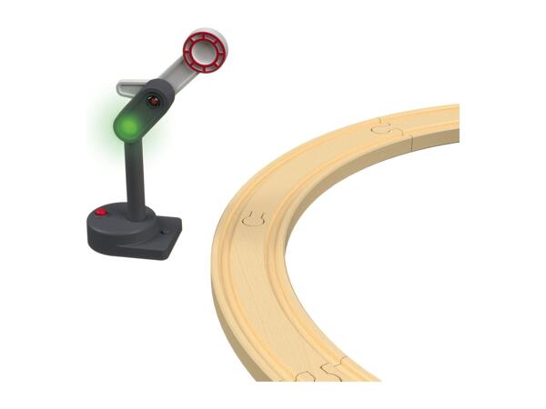 Playtive Wooden Railway Set