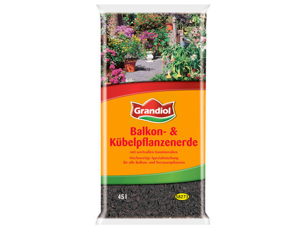 Balkon- und Kübelpflanzenerde