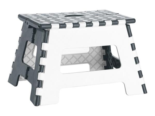 Livarno Home Grey Folding Step Stool