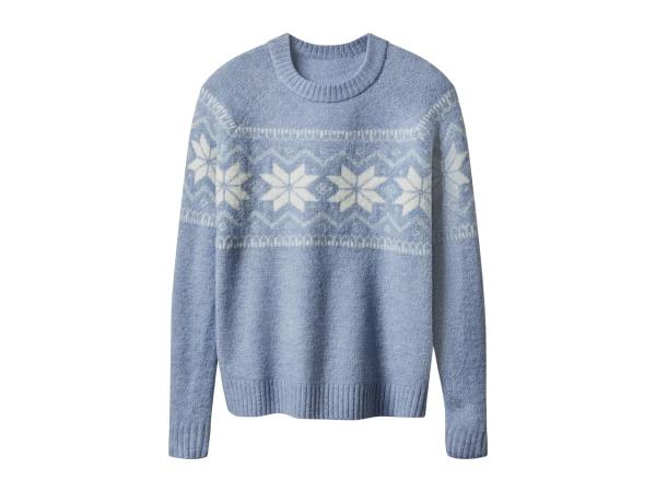 Esmara Ladies' Blue Chunky Knit Jumper